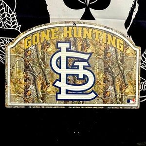 MLB St. Louis Cardinals Sign: Gone Hunting.